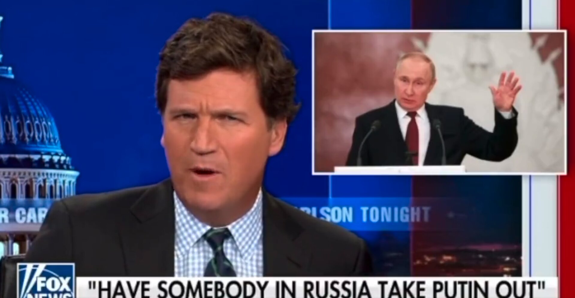 Tucker Carlson Suggests ‘Emptiness’ in Lindsey Graham’s ‘Personal Life’ Is Leading to His Support of Ukraine