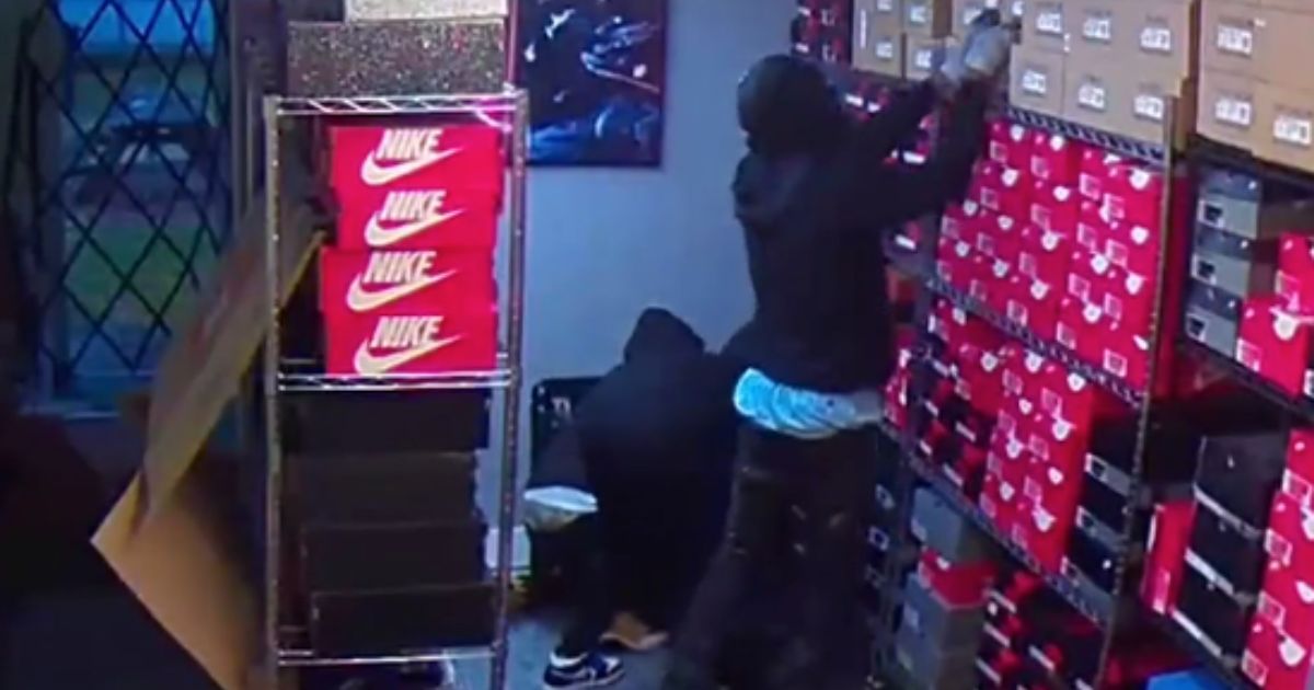 Shoe Store Owner Gets Last Laugh on Thieving Gang – Security Footage Shows Their Crime May Be Worthless