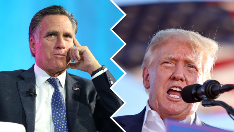 Romney Labels Trump a ‘RINO’ After Calling for ‘Termination’ of Parts of the Constitution