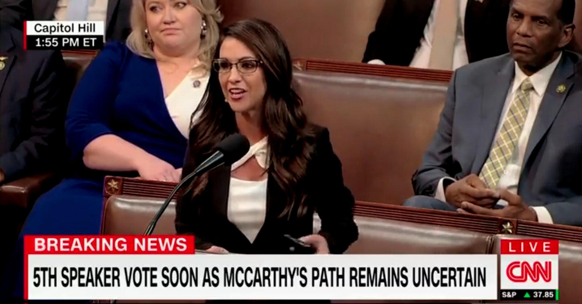 Boebert Urges Her ‘Favorite President’ to Tell McCarthy to Withdraw From the Speaker’s Race