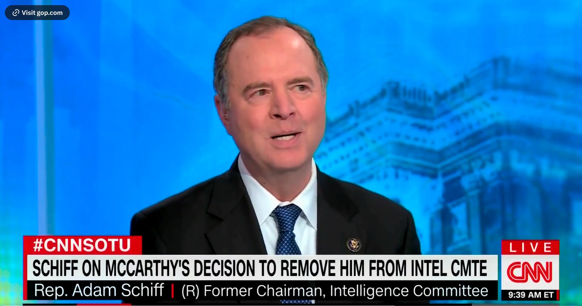 Watch: CNN Confronts Schiff Over His Claim There Was ‘Direct Evidence’ of Russian Collusion