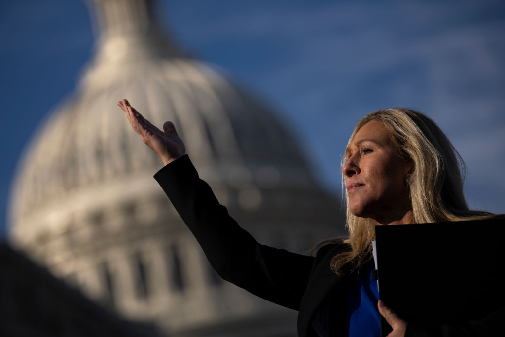 Marjorie Taylor Greene Calls for a ‘National Divorce’ on Presidents Day: ‘We Are Done’