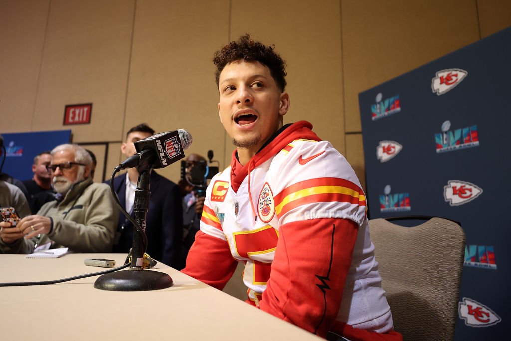 Patrick Mahomes Opens Super Bowl Week by Pointing to God: ‘I Want to Make Sure I’m Glorifying Him’