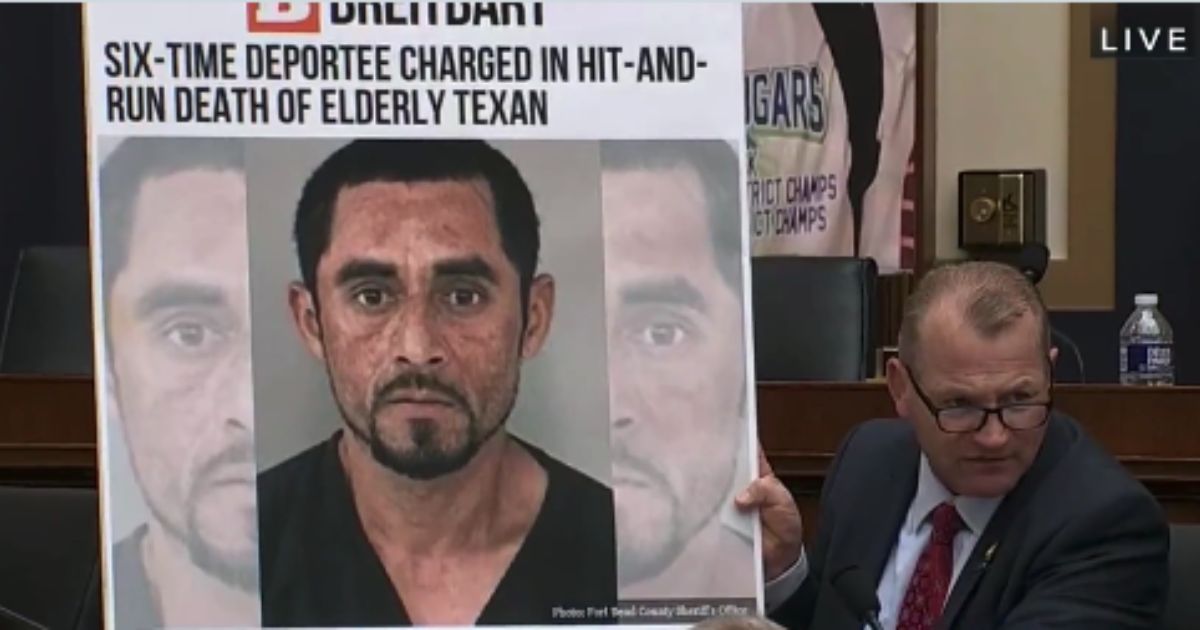 Congressman Whips Out Poster Board, Lets Loose with 1 Question About Man on It