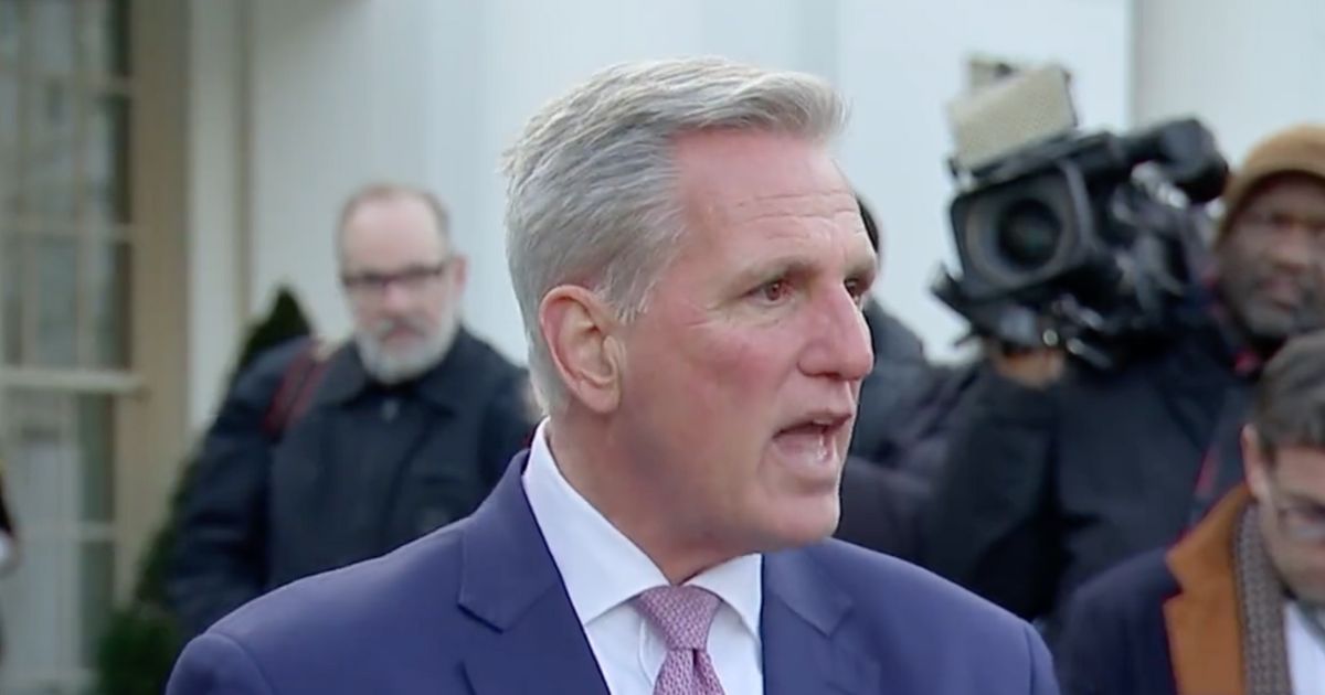 Kevin McCarthy Masterfully Takes Reporter to School After Hour-Long Biden Meeting