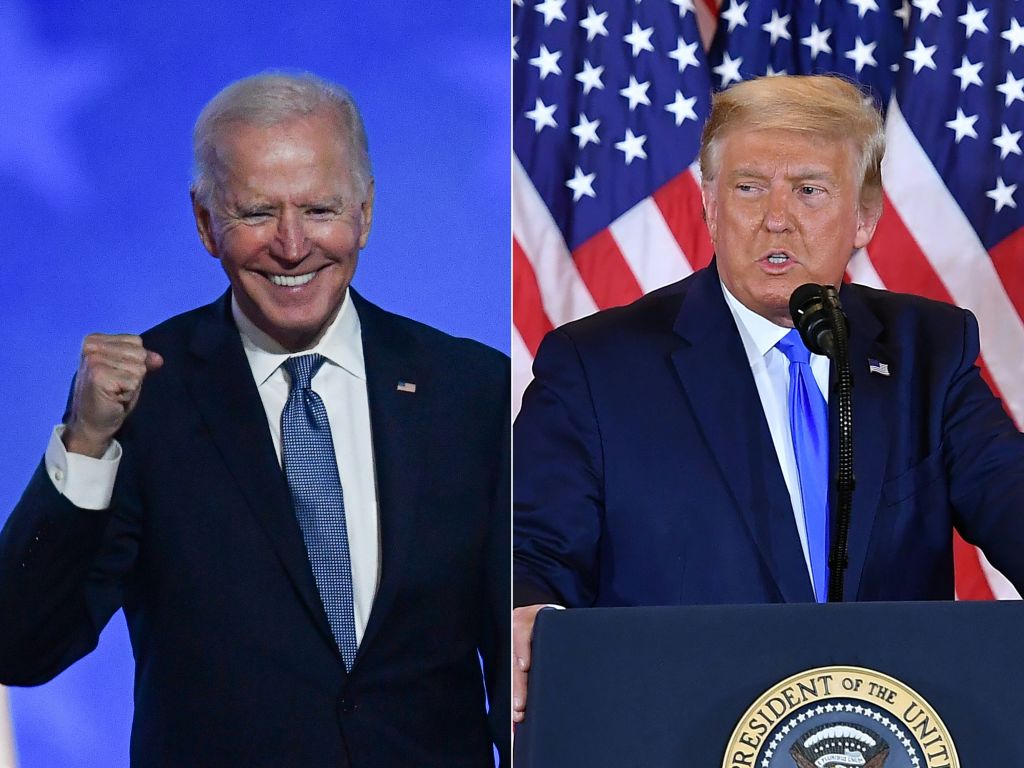 Biden and Trump Visit New York at Same Time – One Mingles with Elites at Ritzy Fundraiser, the Other Honors a Fallen Police Officer