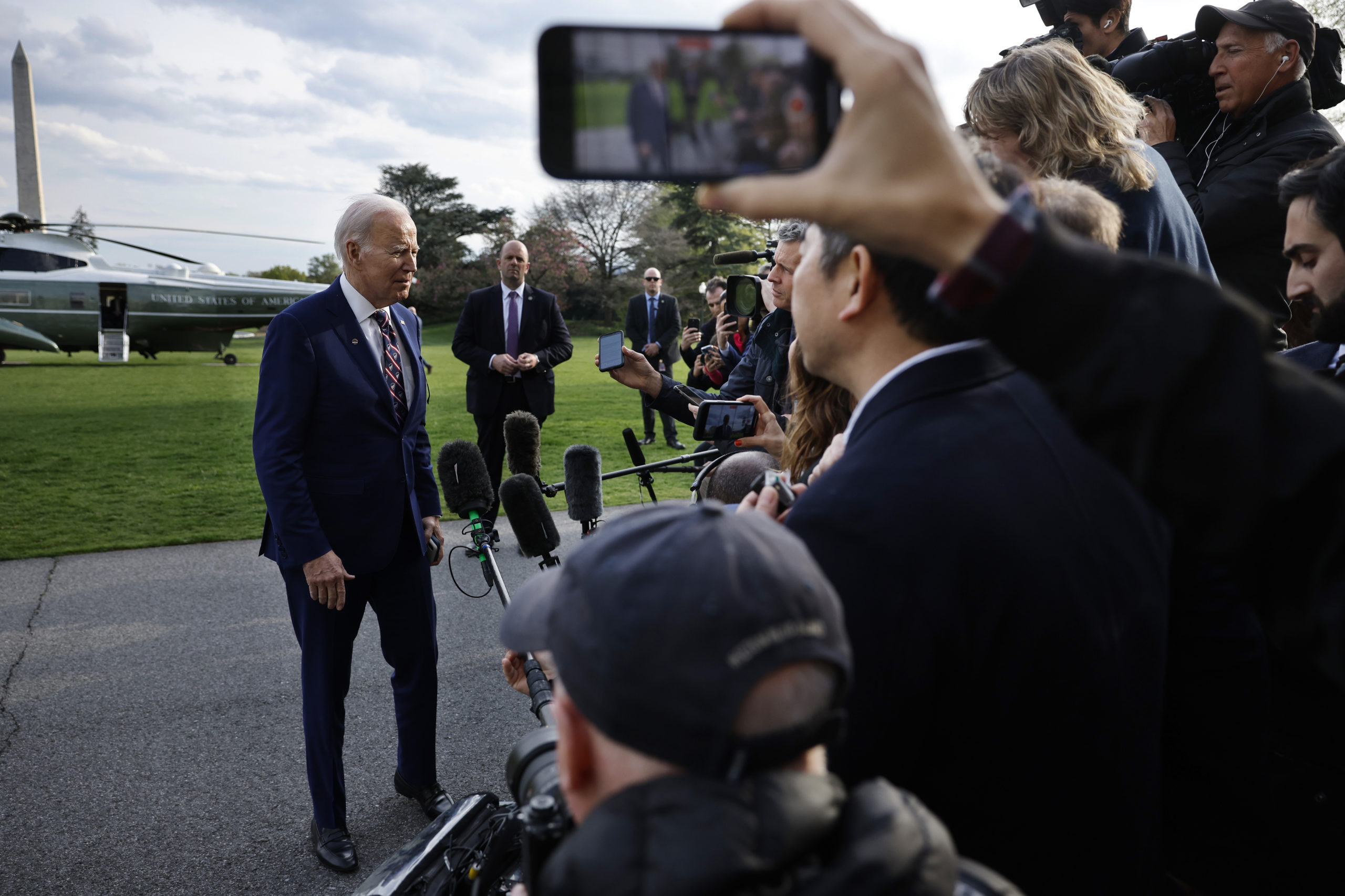 Biden Makes Joke After Being Asked About Josh Hawley’s Response to Nashville Shooting