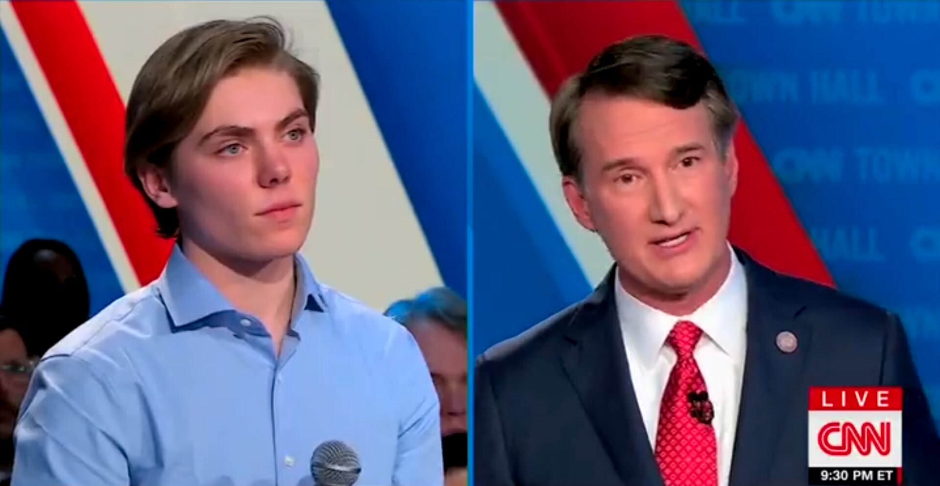 Watch: Transgender Student Confronts Youngkin About School Bathroom Policy