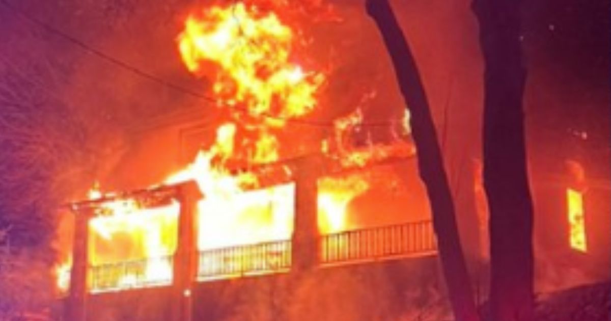 Home of Democrat Senator’s Son Burns Down in Devastating Fire