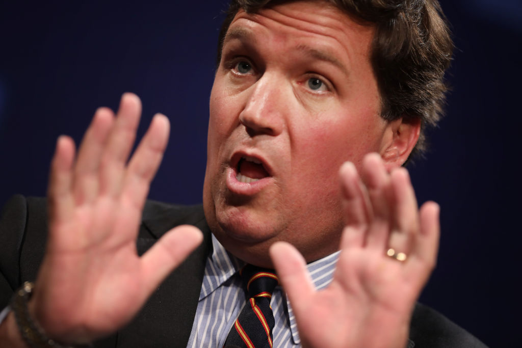 Tucker Carlson Says He Is Running for President in 2024 – Reporter Whines After Finding Out It Was a Joke