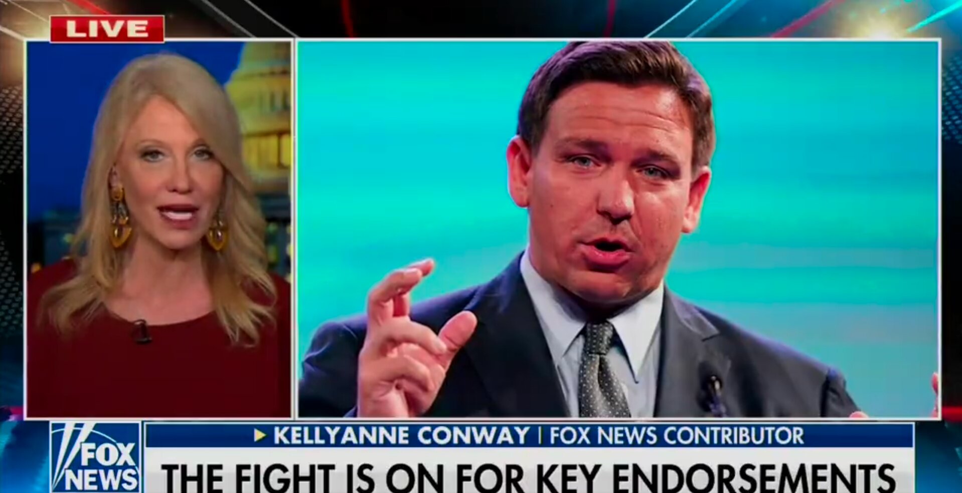 Kellyanne Conway Suggests DeSantis Has ‘Frittered Away’ Months ‘Talking About Woke This and Disney That’