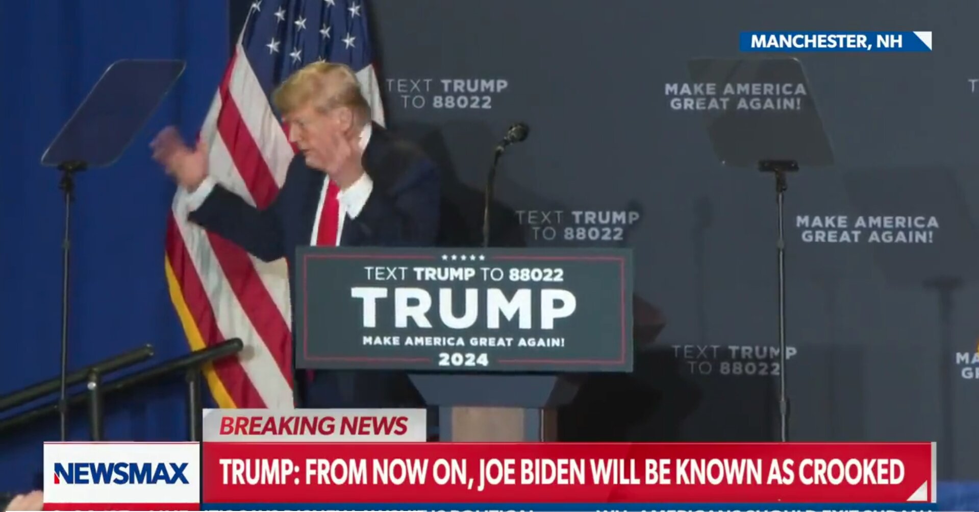 Trump Mocks Biden With Brutal Imitation: ‘Where Am I Going?’