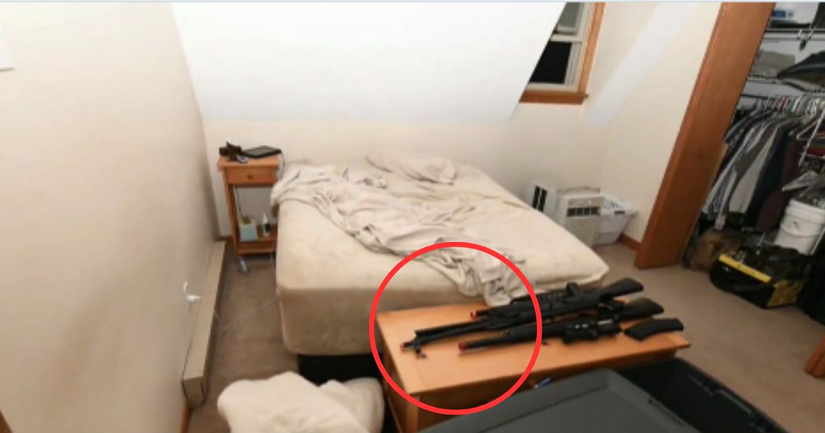 Sharp-Eyed Viewers Notice Something Strange About ‘Cache of Weapons’ Found in National Guard Leaker’s Room