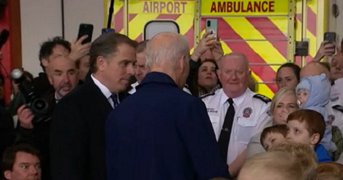 Hunter Biden Forced to Step In to Help His Struggling Dad Understand Questions From Group of Kids