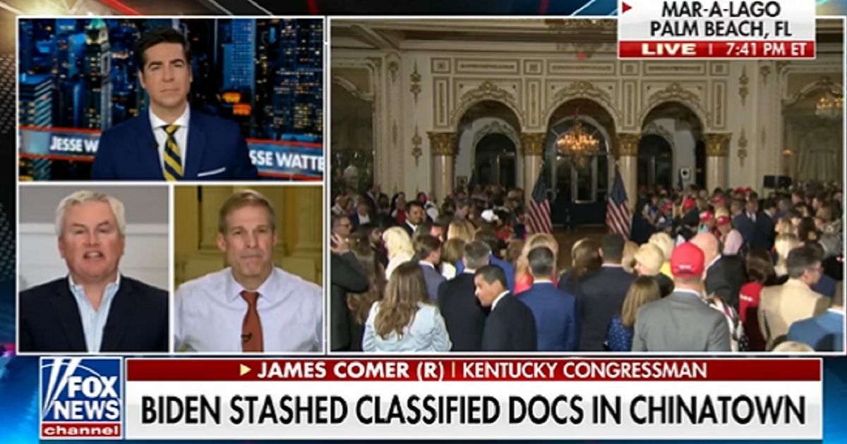 Joe Biden Classified Documents Bomb Dropped Live on Jesse Watters’ Show