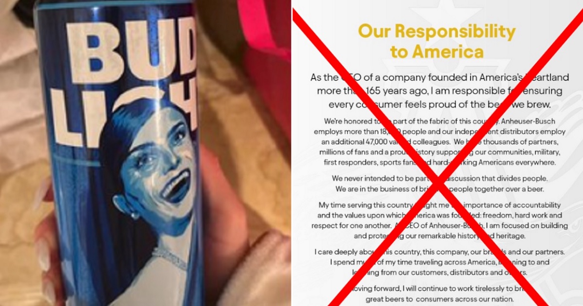 We Re-Wrote Bud Light’s Pitiful Apology Letter – Now It Mocks Them Instead of the American People