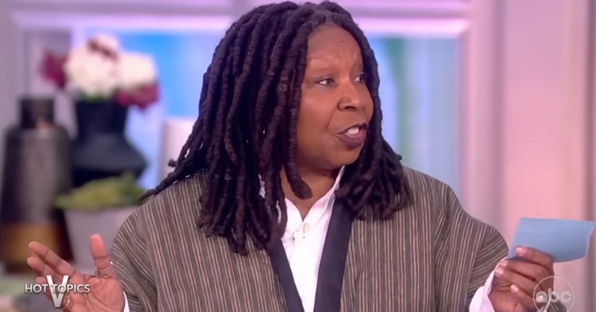 Whoopi Rips Up Note Card After Ranting About Mtg Going on ’60 Minutes’ for Interview