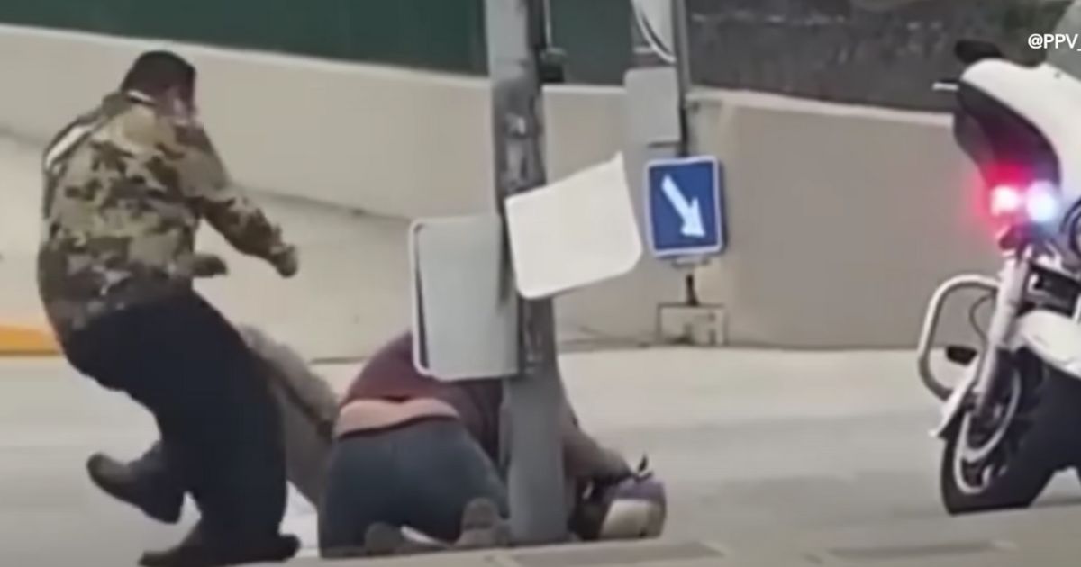 Suspect Thought He Had Police Officer Taken Down, Then 3 Good Samaritans Showed Up