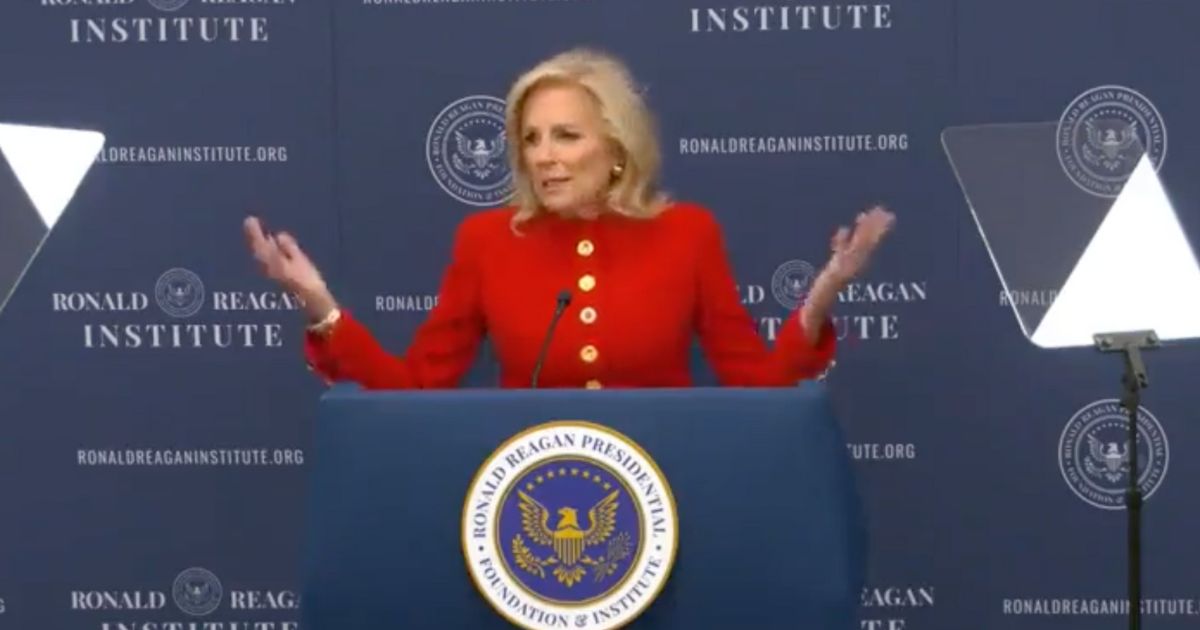 Watch: Jill Biden Humiliated After She Has Her Own ‘Please Clap’ Moment During Speech