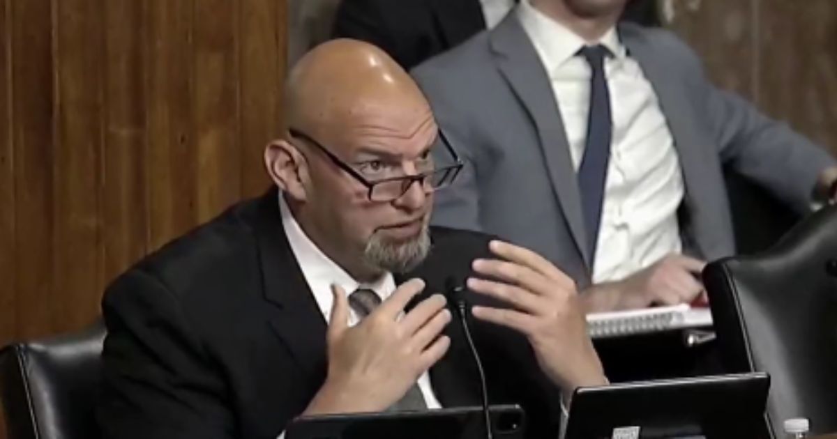New Video of Fetterman Shows He Is Unfit to Serve in Senate: ‘What a Freaking Joke!’