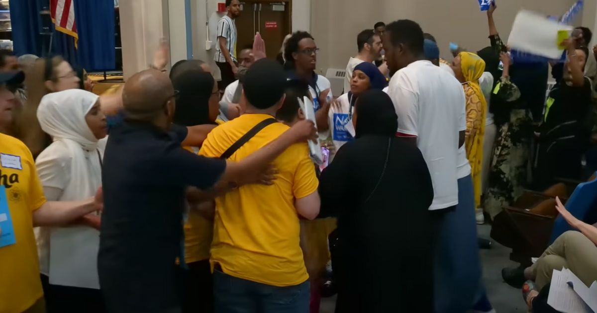 Embarrassing Brawl Breaks Out at Democratic Endorsing Event After Supporters Storm the Stage