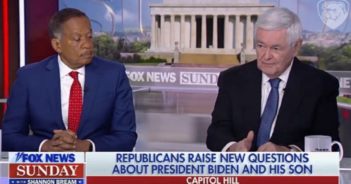 Newt Gingrich Uses Juan Williams’ Own Words Against Him in Epic Takedown of Hunter Biden