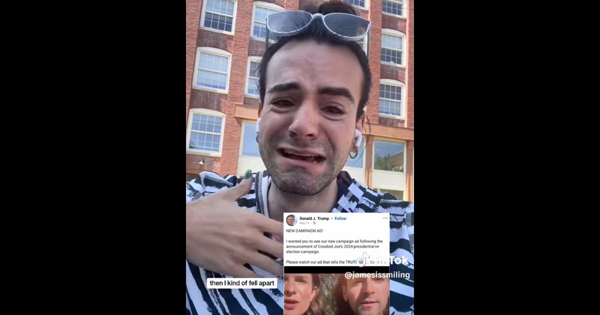 Man Who Calls Himself ‘Genderfluid’ Has Meltdown After Seeing How Trump Used Him in Campaign Ad