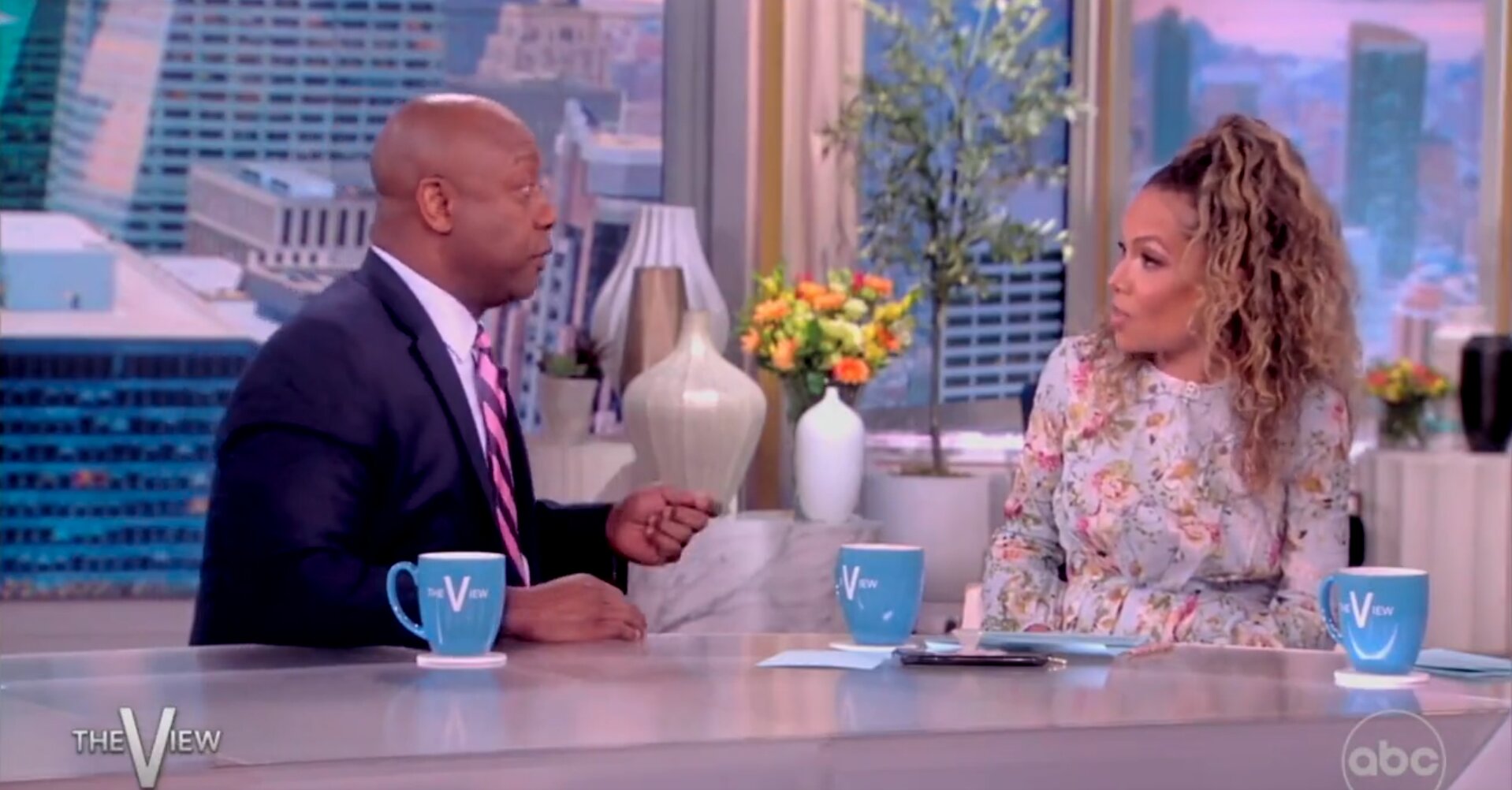 Watch: Tim Scott Goes on ‘The View’ and Confronts Hosts Over Their Comments About Race