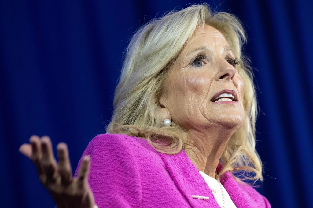 Jill Biden Tries to Assure Donors ‘Nothing’ Can Slow Down Joe, but Americans Aren’t Buying It