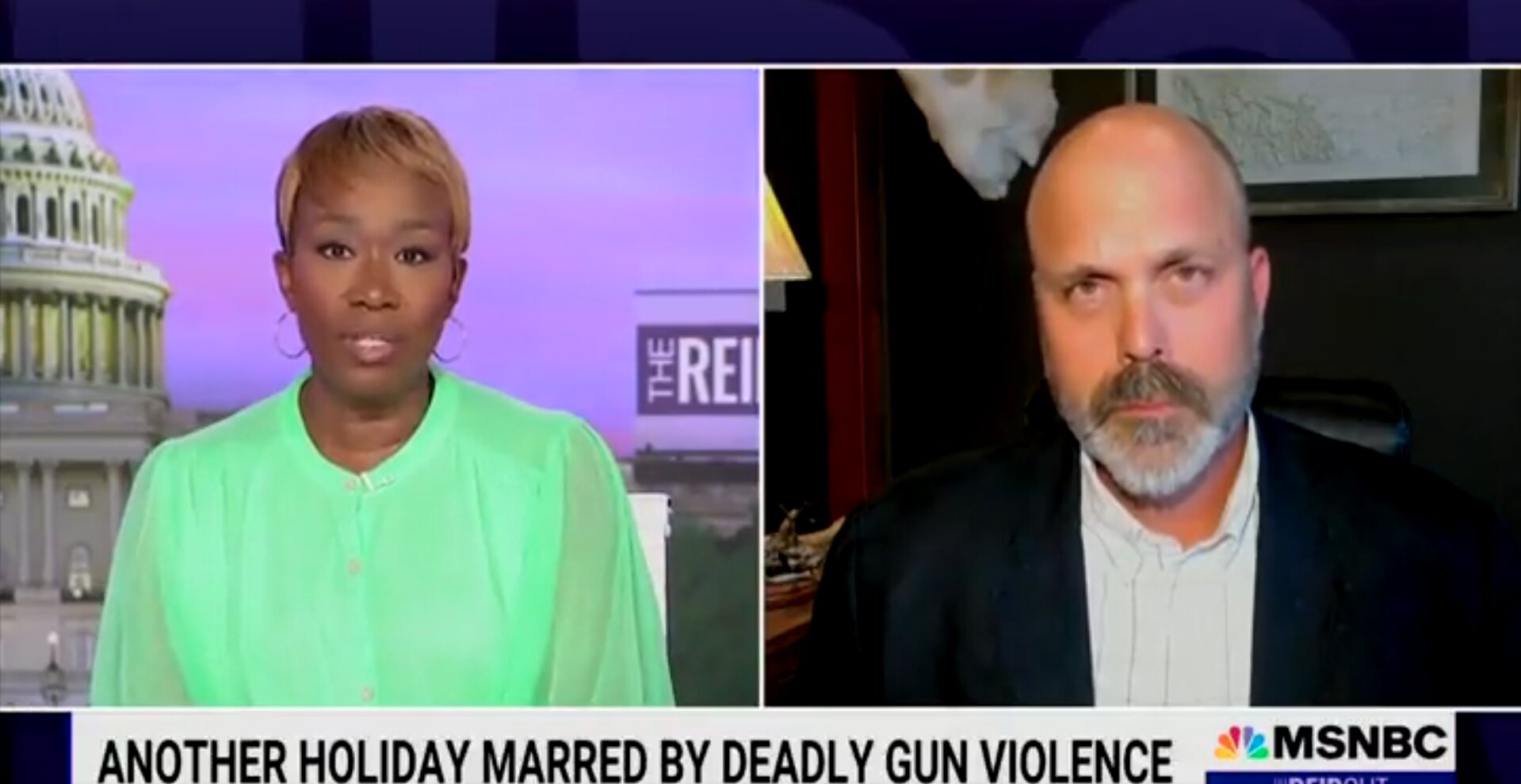 Joy Reid Says She Did Not Go Out on July 4th Because the US is ‘Awash With Guns’