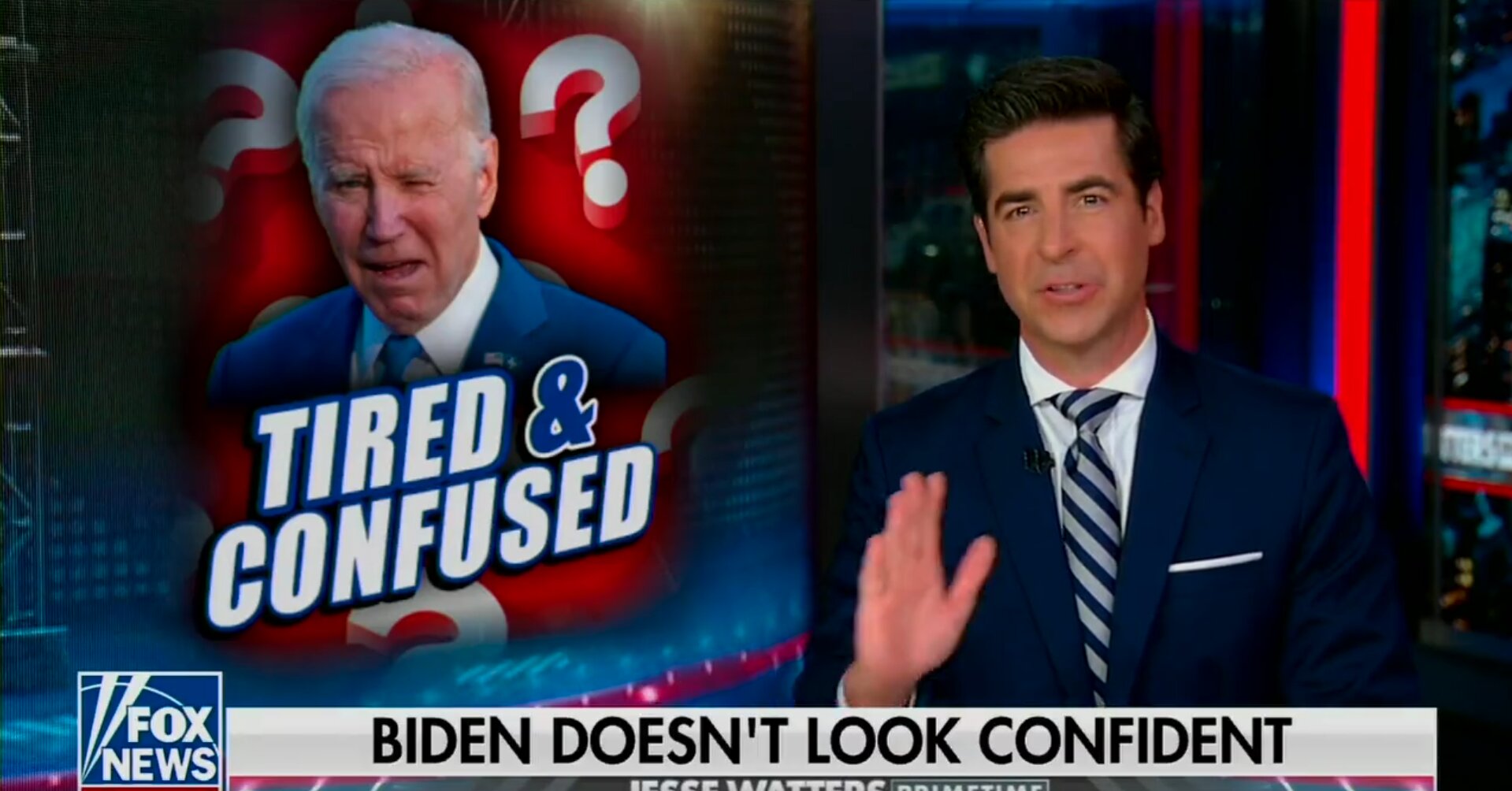 Jesse Watters Knocks Biden for Not Shoving World Leaders Like Trump Did at NATO Summit