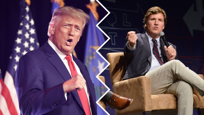 Trump Reportedly Plans to Skip 2024 GOP Forum Hosted by Tucker Carlson