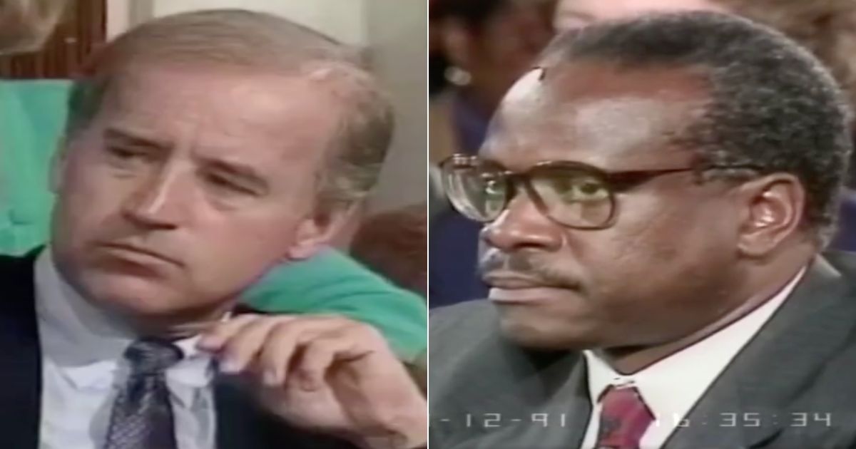 Democrats Who Think They Can Run Clarence Thomas Off the Supreme Court Should Watch This Video from His 1991 Confirmation Hearing