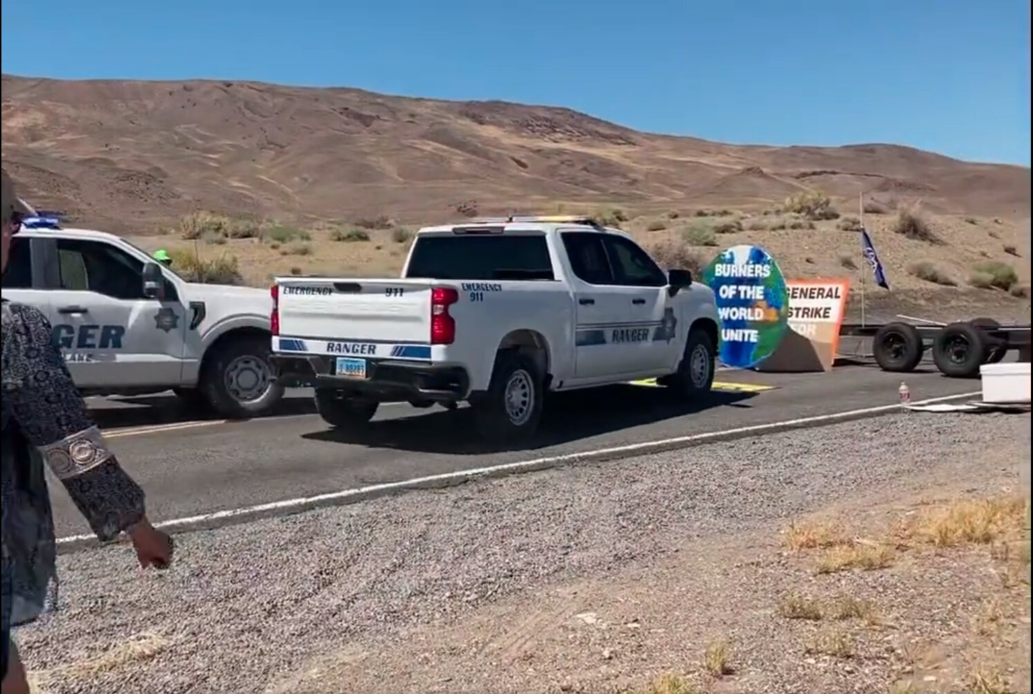 Climate Protesters Block Traffic in Nevada – Until the Tribal Police Get Involved