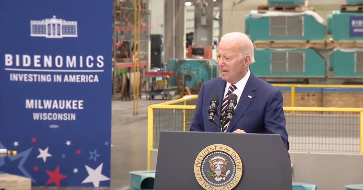 Watch: Biden, with a Straight Face, Tells a Story of Something That Never Happened