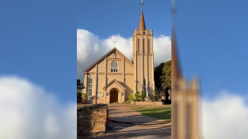 Video: Deadly Hawaii Fire Destroys Everything But Leaves Church Seemingly Unscathed