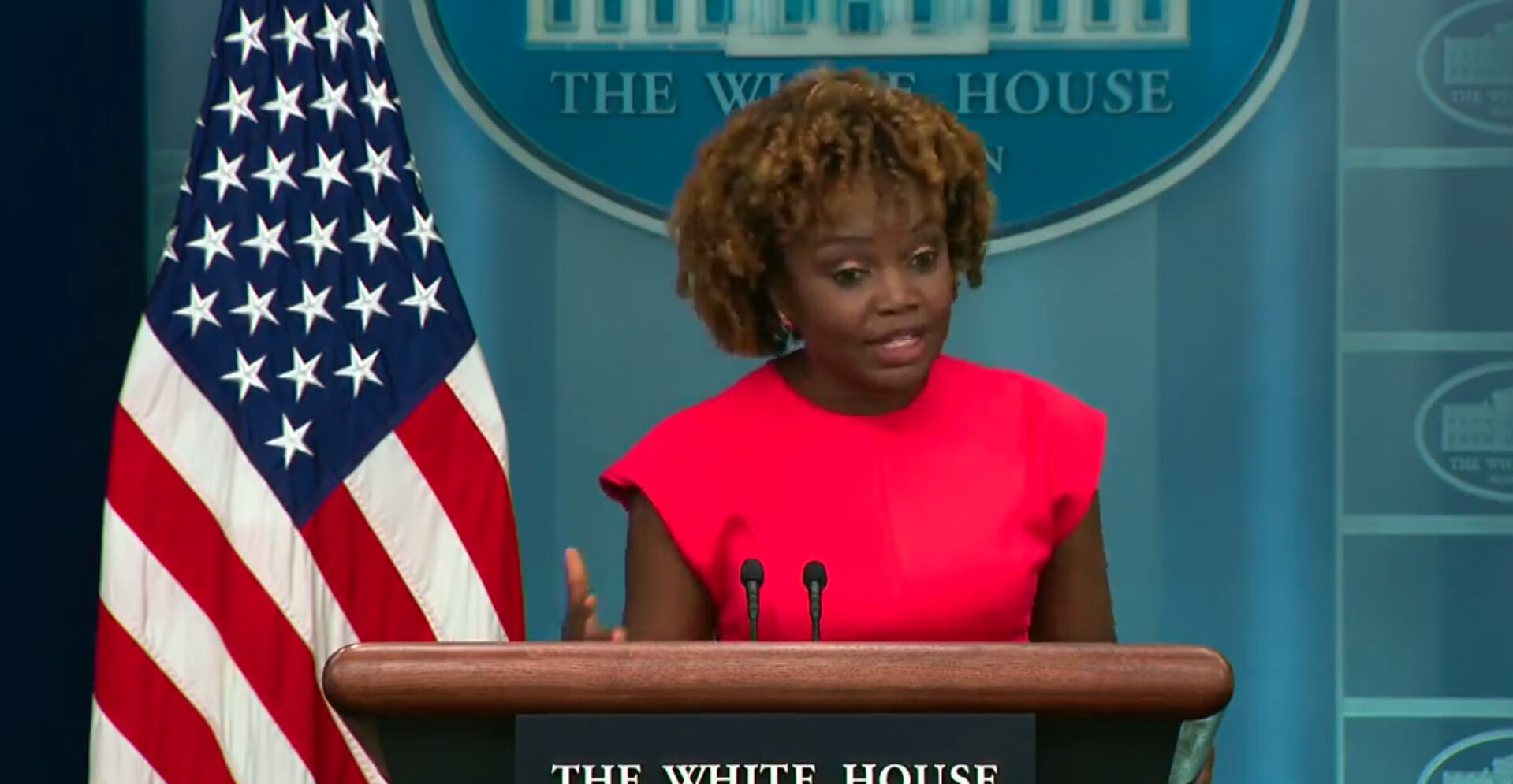 Jean-Pierre Insists Biden Left Medal of Honor Ceremony Early Due to COVID Precautions