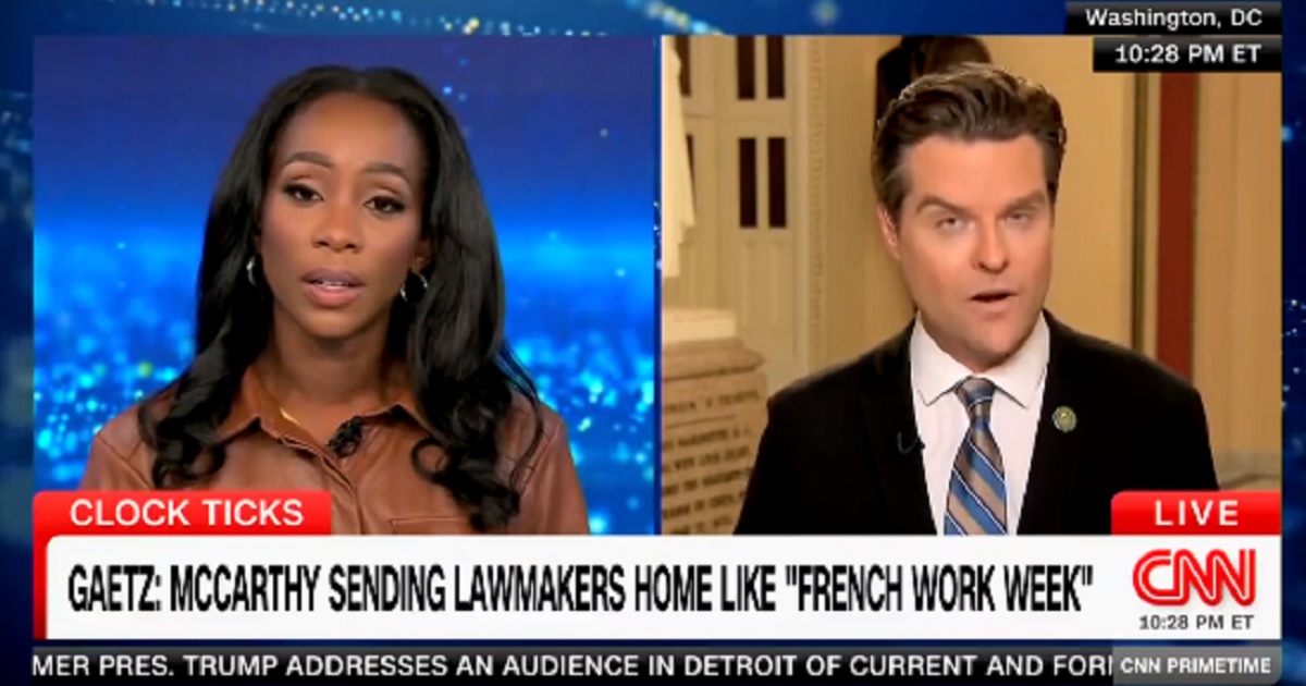 Matt Gaetz Humiliates CNN Anchor by Fact-Checking Her on Live TV