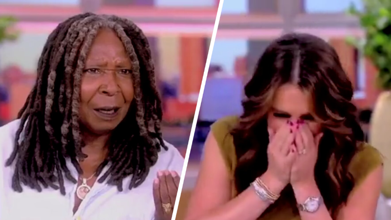 ‘Oh My God!’: Whoopi Goldberg Stuns by Randomly Asking Co-Host if She’s Pregnant on Live TV