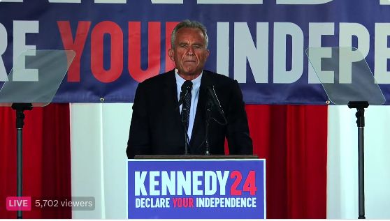 RFK Jr. Announces Presidential Run As Independent Candidate