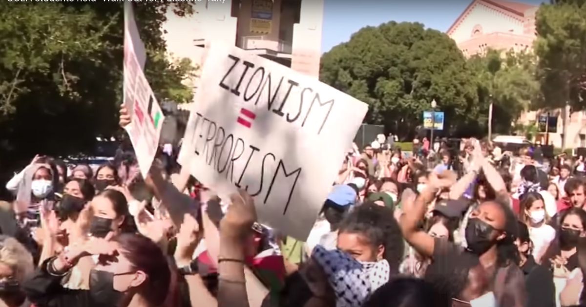 Watch: CBS Airs Fluff Piece Glorifying Students Shouting ‘Intifada’ at Anti-Israel Rally