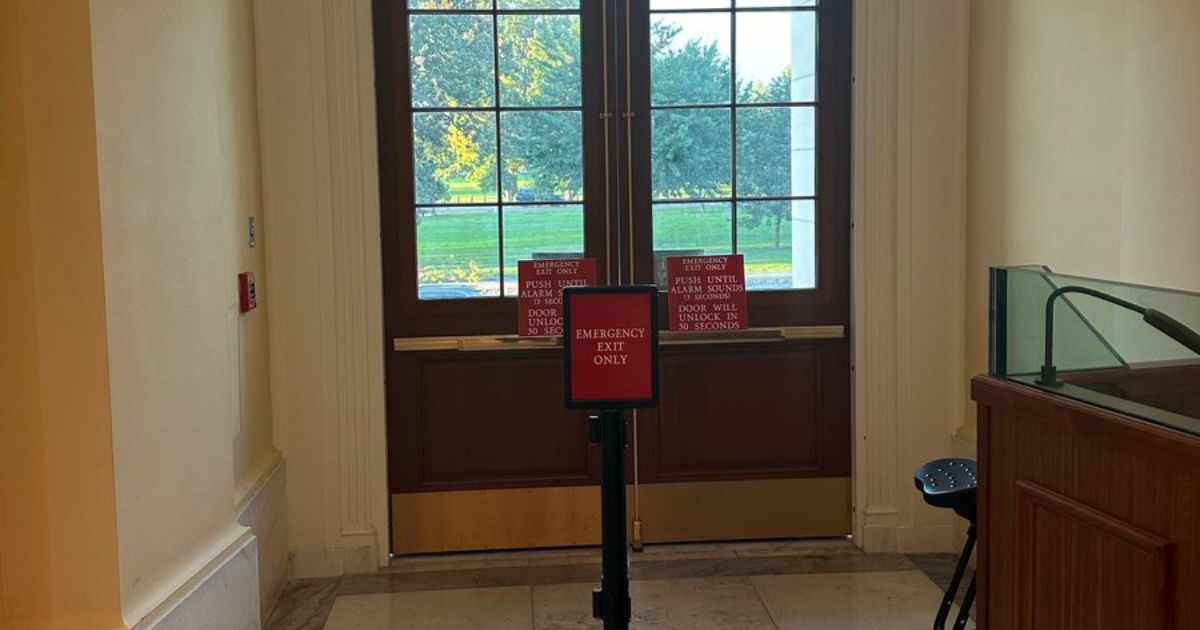 Critical Detail Seen in Alcove Where Rep. Bowman Pulled the Fire Alarm – There’s No Way He Didn’t Notice This