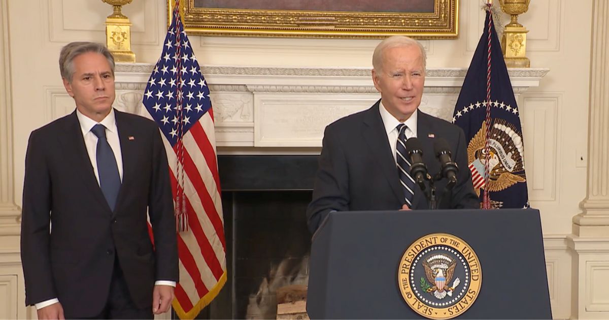 Watch: Biden Promises to Work with Countries That Celebrated Israel Attacks