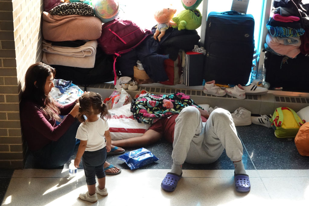 Migrants Moved From Chicago Police Stations to Churches