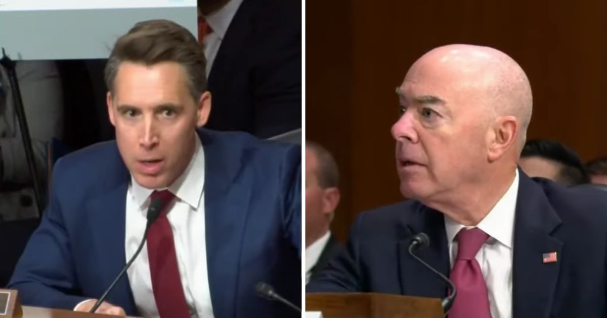 Watch: Sen. Hawley Rips Sec. Mayorkas Apart Over Anti-Israel Post by DHS Employee