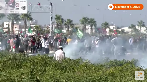 Pro-Palestinian Protesters Attempt to Storm US Air Base in Turkey