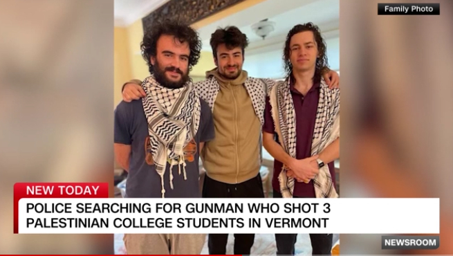 Suspect Arrested After Three Palestinian College Students Shot