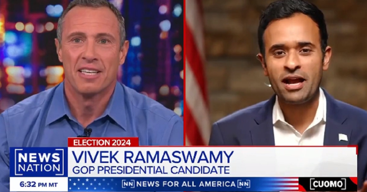 Vivek Ramaswamy Calls Out Chris Cuomo in Brutal Clash on Live TV