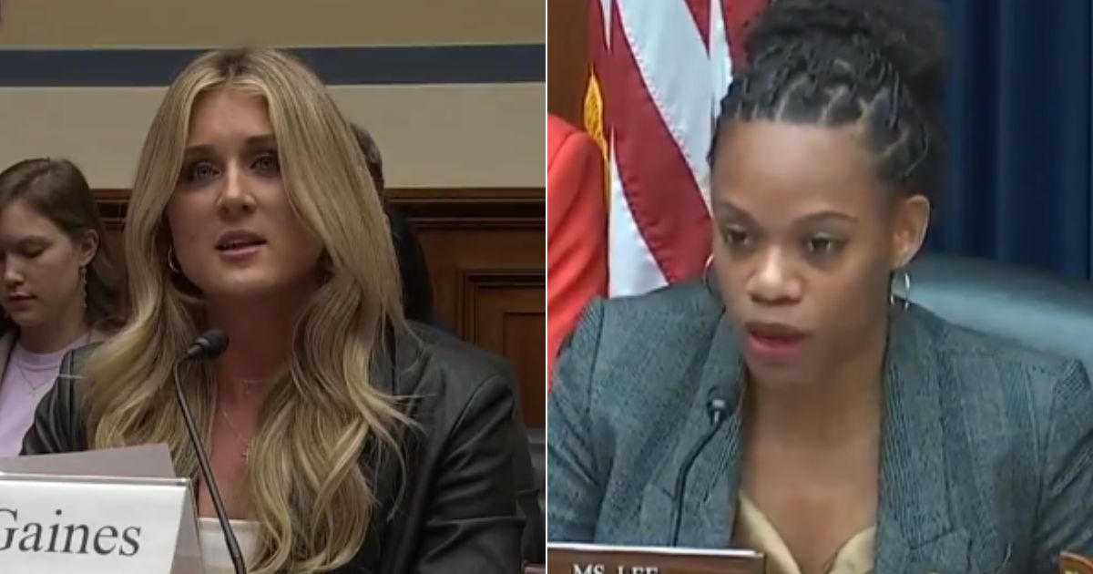 Riley Gaines Enrages Dem Congresswoman with Rebuttal to ‘Bigotry’ Allegation, Sending Hearing Into Chaos
