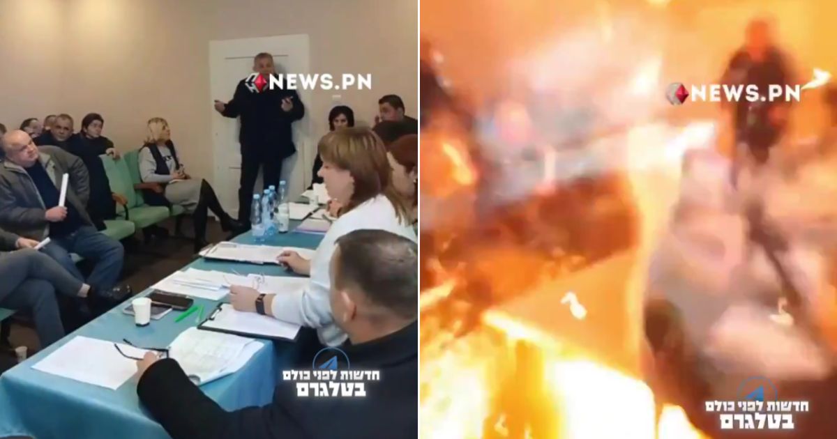 Police Release Video of City Official Detonating Multiple Grenades During City Council Meeting